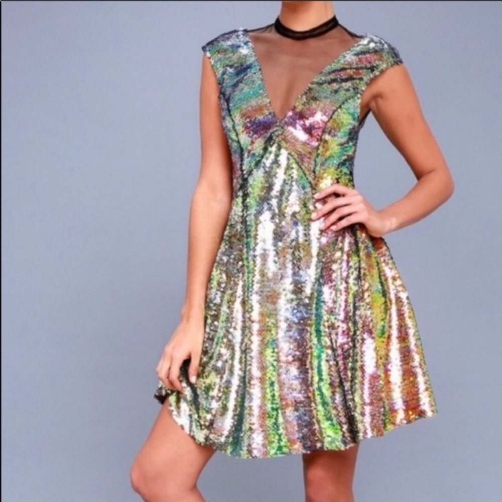Free people sequin dress